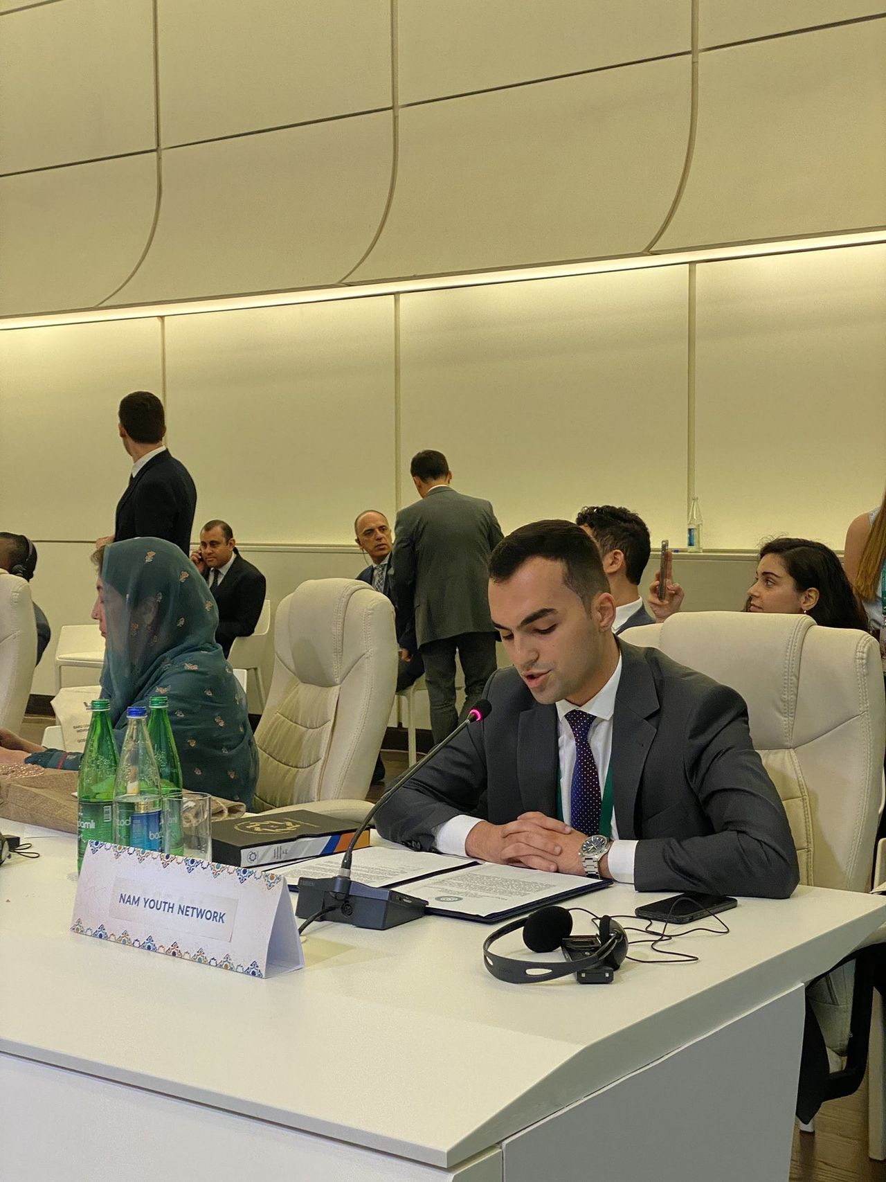 Qoşulmama Hərəkatının Parlament Şəbəkəsinin Bakı Konfransında çıxış, iyul 2022
